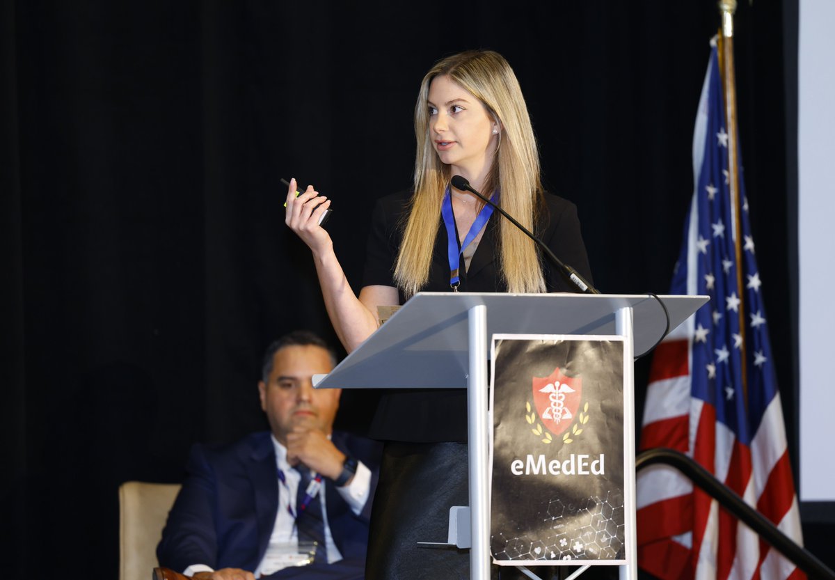 eMedEvents's tweet photo. Christie Gleason, APRN takes the stage to walk us through the referrer pathway from the Stroke Team, how neurology teams identify and refer patients for cardiac evaluation. Practical & actionable information at #ISCC2026!

#StrokeCare #CardiacCare #Neurocardiology #CE #CME #eMedEvents