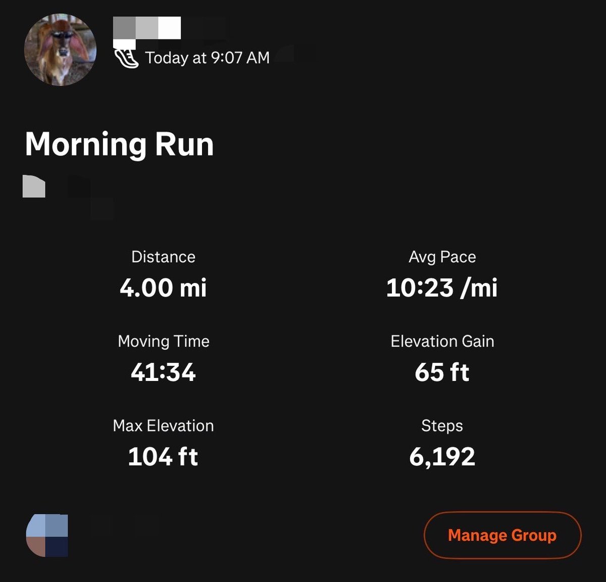 153MOOSE's tweet photo. Easy run and fizeek check before I go on a bulk. Need to gain 10lbs and get to 190. https://t.co/qBVjU8cnJc