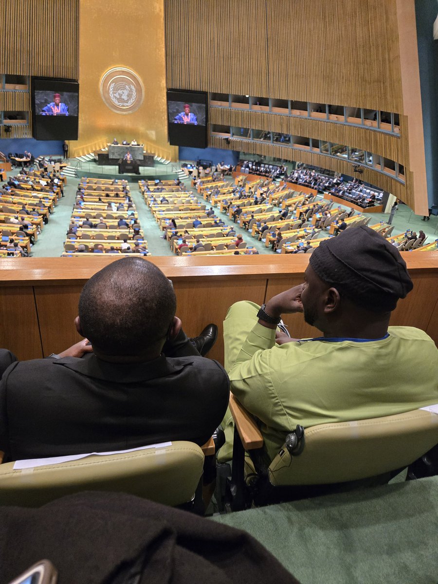 fikayobenson01's tweet photo. Great conversations. Genuine connections. Building bridges. Connecting communities.
…with my brother @Squame_am_i
#UNGA81 #TrustingtheProcess https://t.co/T2kbQojjPT