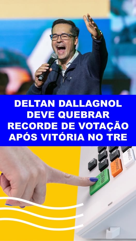galileuflavio's tweet photo. 📷 DELTAN DALLAGNOL DEVE QUEBRAR RECORDE DE VOTAÇÃO APÓS VITÓRIA NO TRE
Deltan Dallagnol (Novo) conseguiu uma importante vitória na Justiça Eleitoral. #DeltanDallagnol #Deltan #Senado #Paraná #Eleições2026 #TREPR #TSE #Política #altoparanátv https://t.co/DiQqgrEU4J