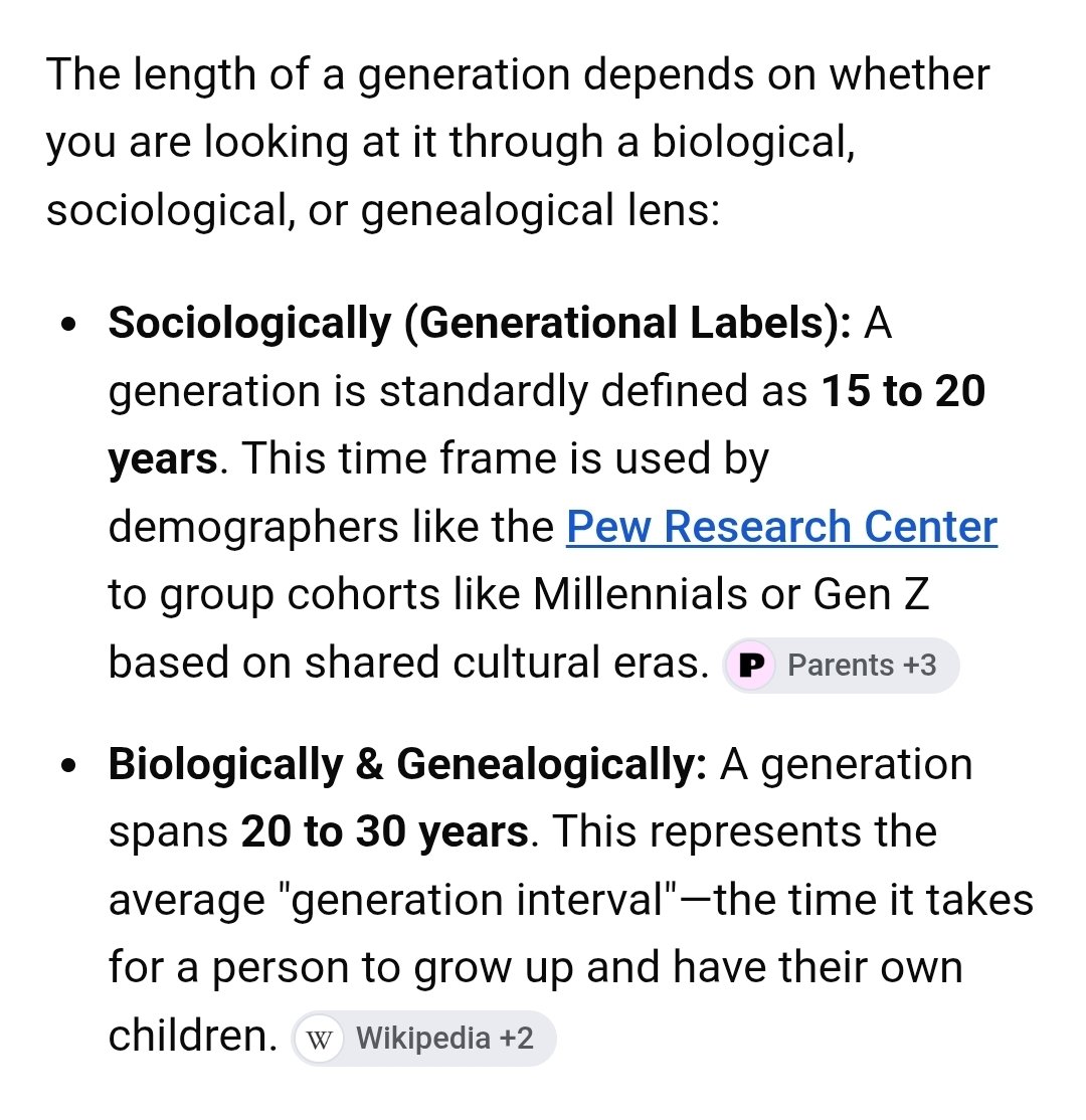 Dominie1771's tweet photo. @afneil How long is a generation?

See you in 2029. https://t.co/uBryiA5Aq3