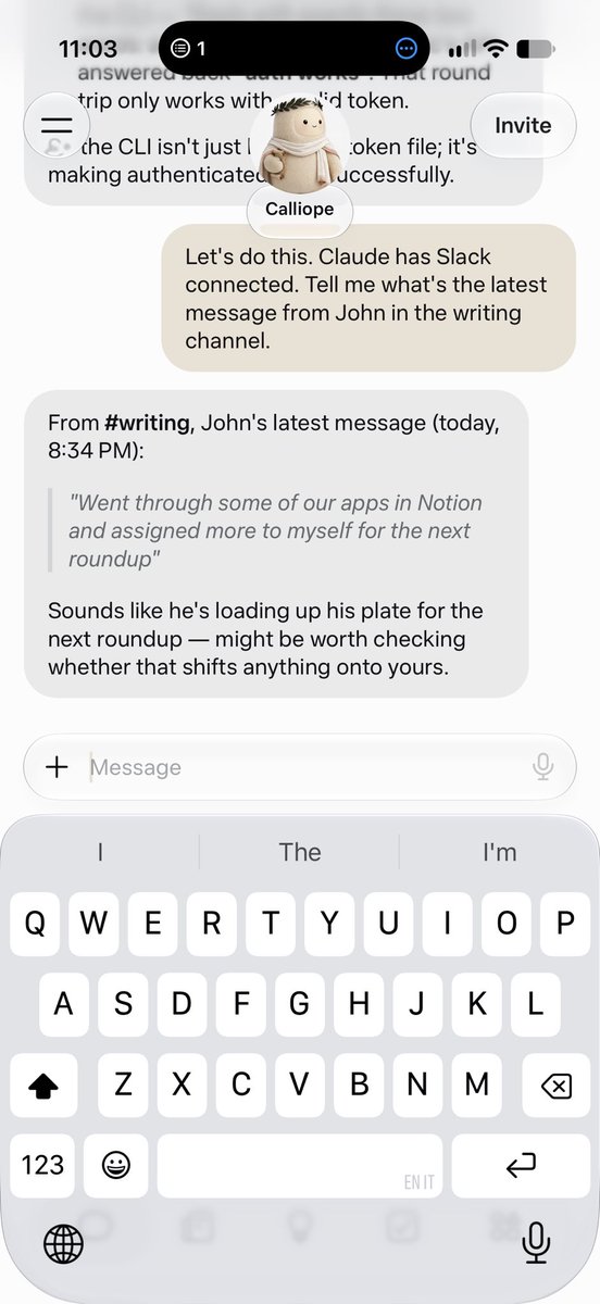 viticci's tweet photo. I don't think people realize you can install Claude Code inside Muse lol https://t.co/oHTuDEpjno