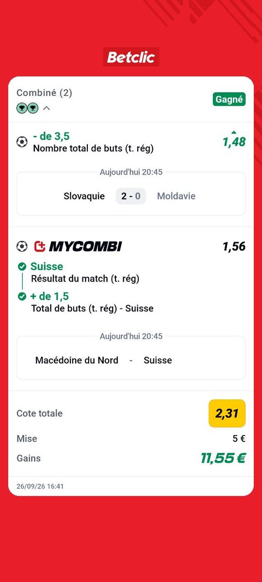 OfficielSazix's tweet photo. Tu attend quoi mon frero 😉
Du 100% Aujourd'hui et un pourcentage de 80% sur les safes depuis le début de mois que 3 erreur safes alors rejoins en dessous c'est 100% gratuit bro 😊⬇️⬇️

https://t.co/L0AUWxhjfg

#foot #Liguedesnations #parisportif https://t.co/OuUeEoT9uf