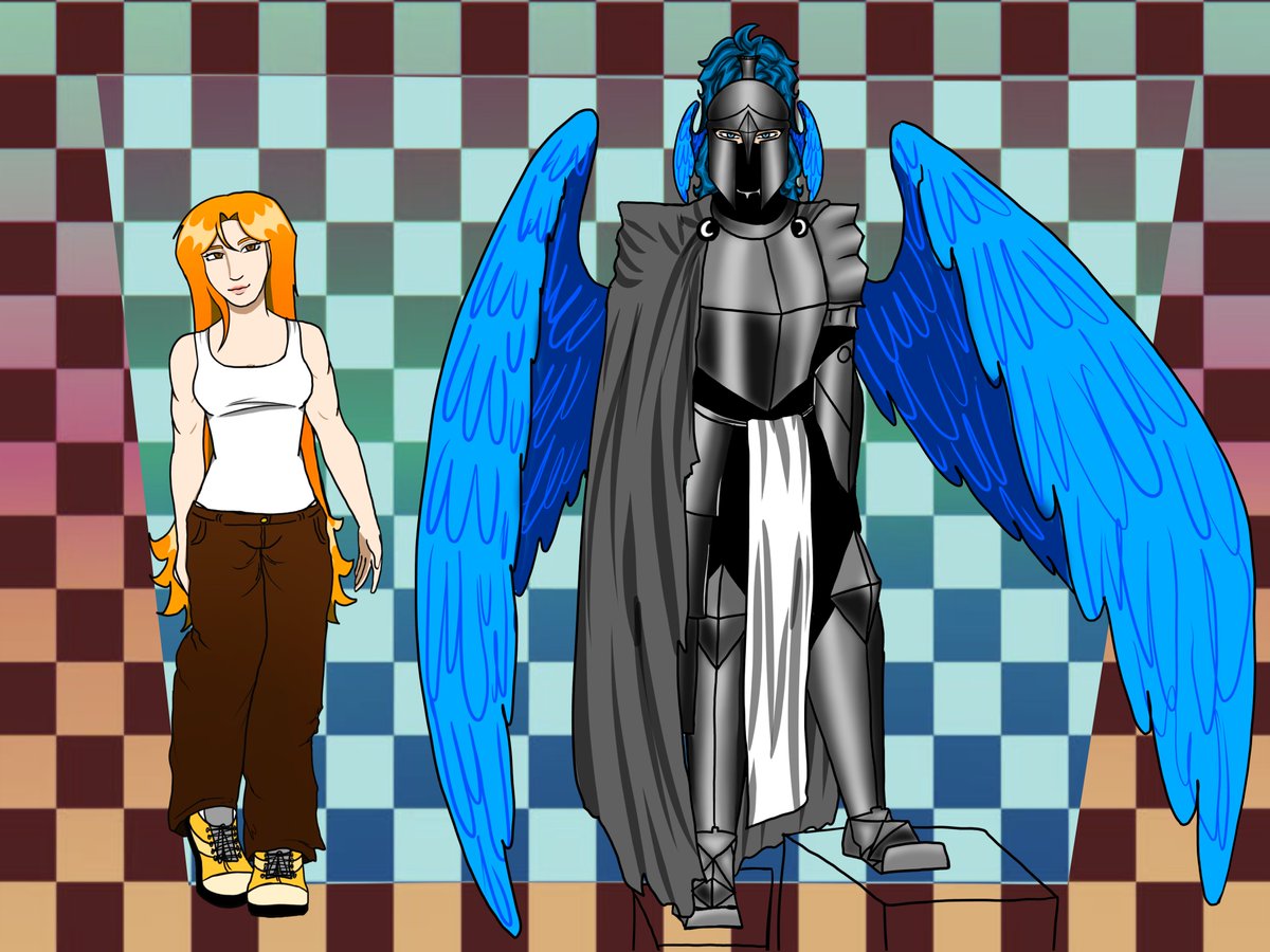 Melo0v1c's tweet photo. İs that main cast!? Yeaaah I see I seee 👀 #digitalart #artist #indieanimation #myocs #maincast https://t.co/Pa4NFhCTSi