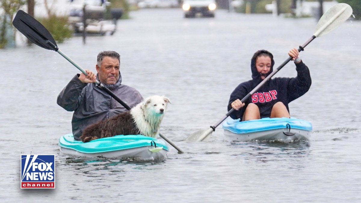 FoxNews's tweet photo. Cars are underwater. Streets look like rivers. Waves are crashing over seawalls.

A powerful nor'easter is slamming parts of the East Coast, bringing widespread flooding, dangerous surf and water rescues as residents brace for more rain.

Swipe through the photos to see the storm's impact and the communities dealing with rising water.

Download the FOX News App to stay weather aware: https://t.co/ISpW9FcyGB