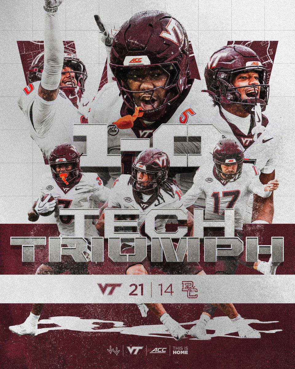 HokiesFB's tweet photo. Week 04: 1-0

#LetsGoHokies https://t.co/uLfogOEn3w