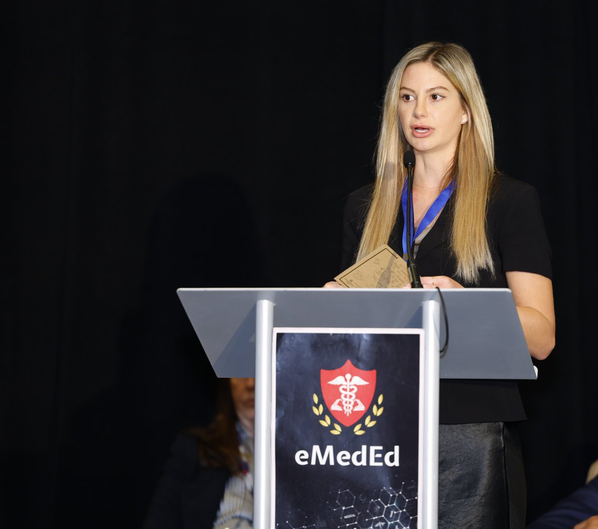 eMedEvents's tweet photo. Christie Gleason, APRN takes the stage to walk us through the referrer pathway from the Stroke Team, how neurology teams identify and refer patients for cardiac evaluation. Practical & actionable information at #ISCC2026!

#StrokeCare #CardiacCare #Neurocardiology #CE #CME #eMedEvents