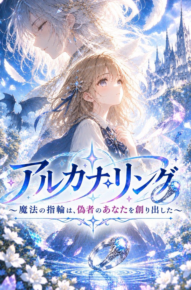oizr3's tweet photo. 固定ポストにしておきます。
幻想的なファンタジーが好きな方にオススメです✨✨️

第1話　開かずの扉
アルカナ・リング　～魔法の指輪は、偽者のあなたを創り出した～／猫文ふみ - カクヨム https://t.co/25unQqgkk0 https://t.co/ubmLRj9gyI