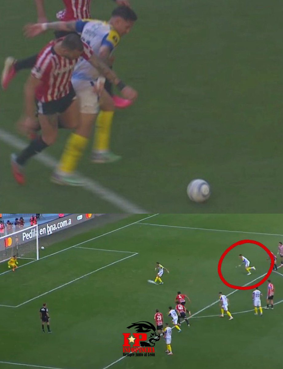 InfoPincha's tweet photo. #EDLP No fue penal, y hubo invasión. Todo el circo armado de la AFA 🤡 https://t.co/3bjCcuO4ZM