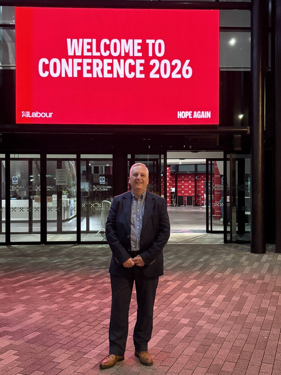 danfrancis02's tweet photo. Great to have arrived in Liverpool for Labour Conference 2026 &amp; to catch up with old friends.

Looking forward to the Prime Minister and Cabinet setting out our message of hope and delivering change to support people across the Bexleyheath and Crayford constituency #Lab26 https://t.co/iVChAZlvJK