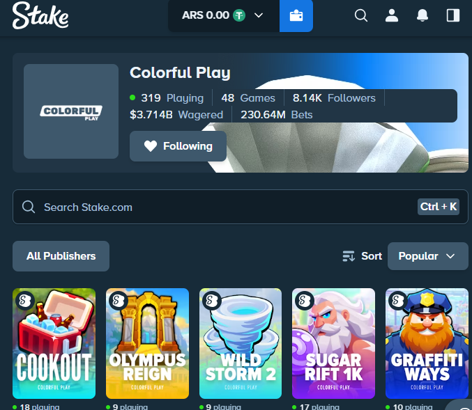 StakeAgustin22's tweet photo. @Colorful_Play @Stake @StakeUsa The best slot of Stake !!!! <3

ID: Agustinsilva22 https://t.co/uEBkXuj2O6