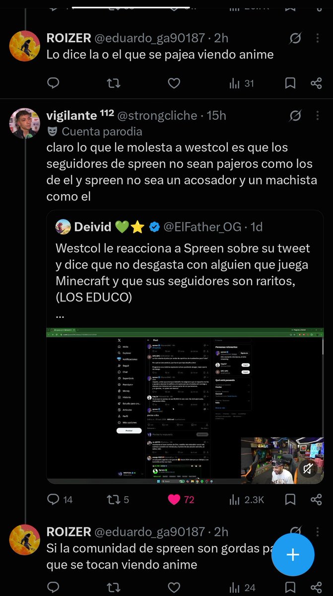 aylencoms's tweet photo. @eduardo_ga90187 Ese es siempre tu único argumento?? 🤡🤡 https://t.co/dCJVTT6QP6