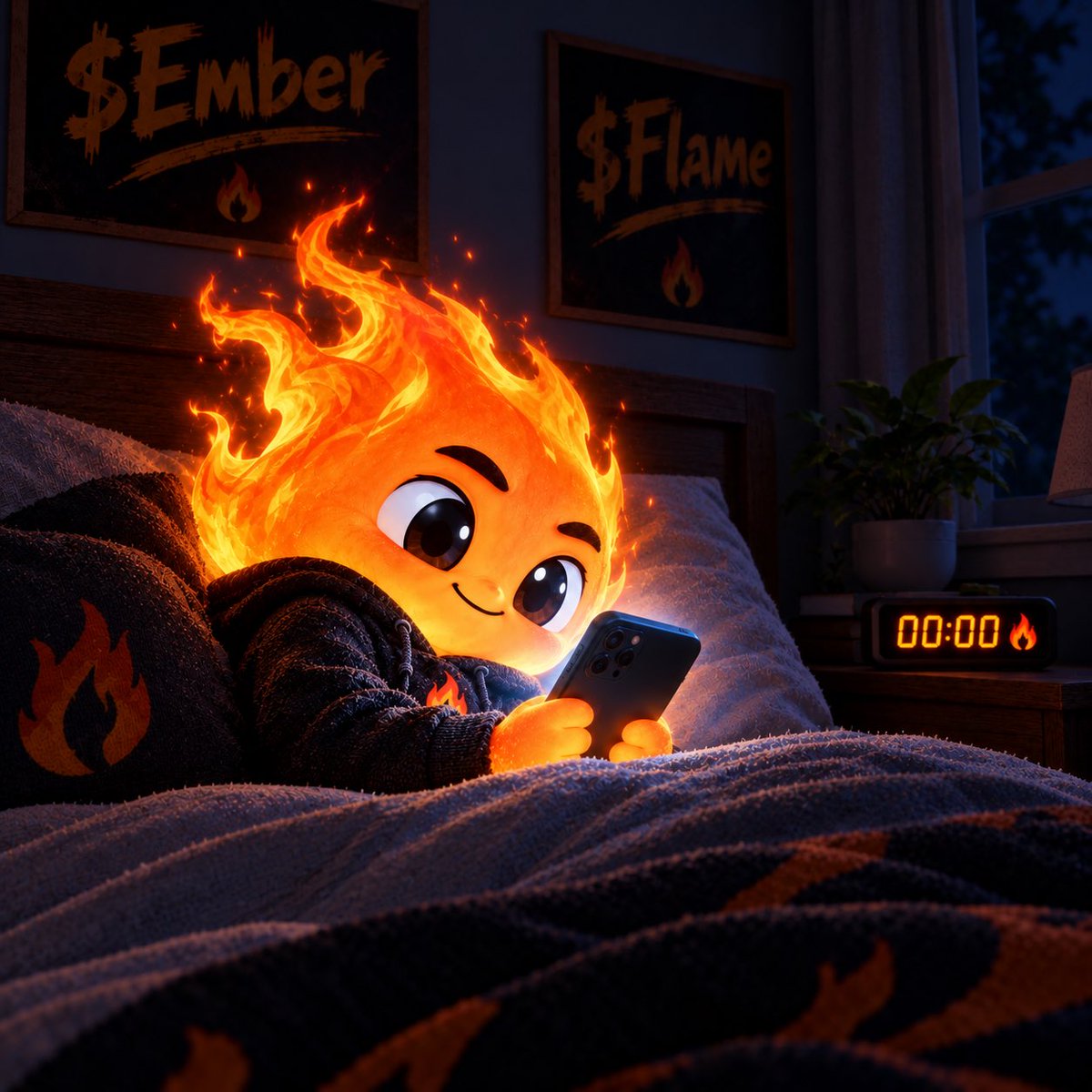 embercult's tweet photo. GN Ember army 🌌🌖

Another bullish day tomorrow for @embercurve &amp; @FlameByEmber 

$Ember $Flame https://t.co/VDJHHM7Fb0
