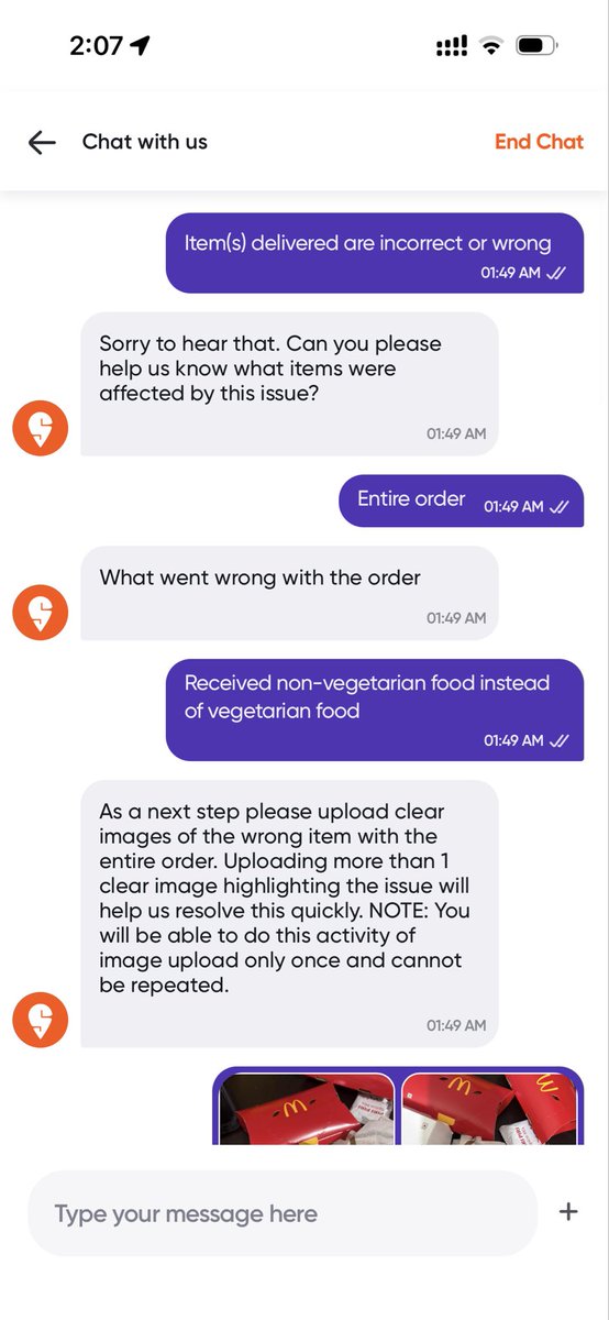 sidd4141's tweet photo. @SwiggyCares @Swiggy https://t.co/R0fFOcMq6e