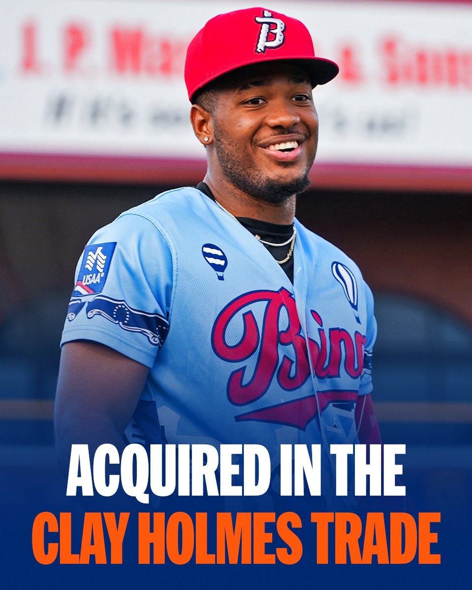Mets top prospect Jefferson Rojas had a dynamic season 🔥

.274/.338/.505
27 HR
93 RBI
21 SB

Rojas was acquired from the Cubs in the Clay Holmes trade in Augus