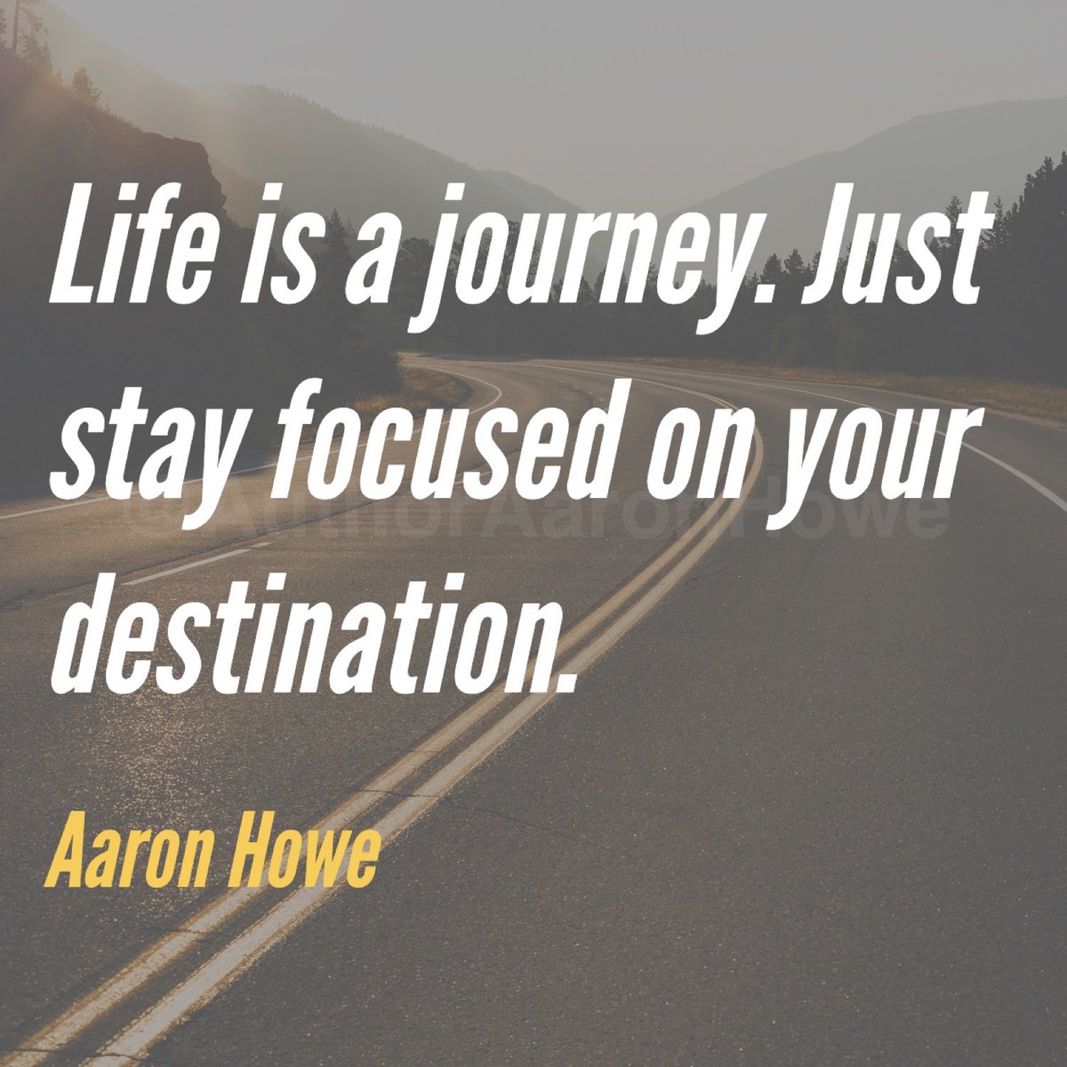 AuthorAaronHowe's tweet photo. #SaturdayMotivation / #WeekendWisdom ✅ https://t.co/NdQzFAVF12
