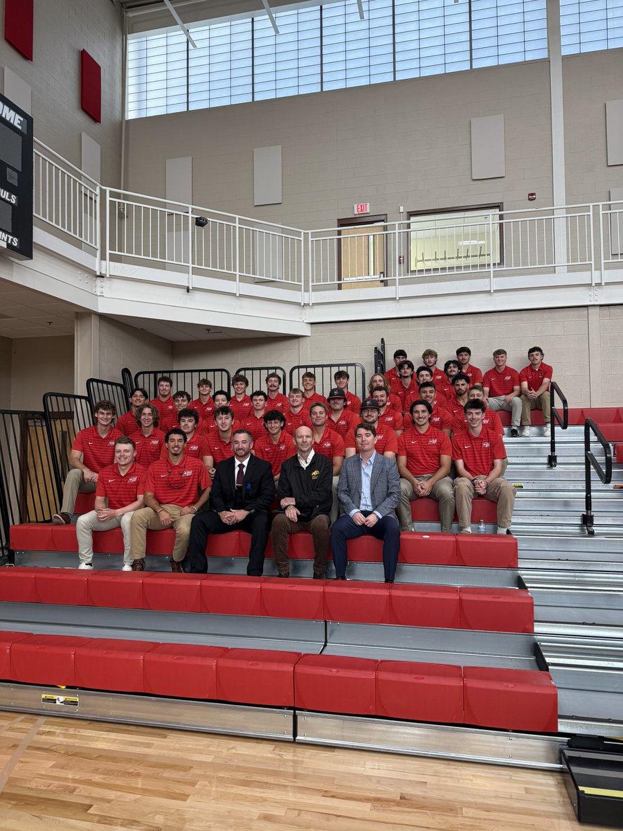 SenatorsBSB's tweet photo. Today, Senator Baseball was in attendance for the 2026 Davis &amp; Elkins College Athletics Hall of Fame Induction of former Senator Baseball Players Douglas D. Crosier ‘78 and Robert Back ‘59 (not pictured.)

Congratulations to our newest HOF inductees! https://t.co/dBf0PBc5fa