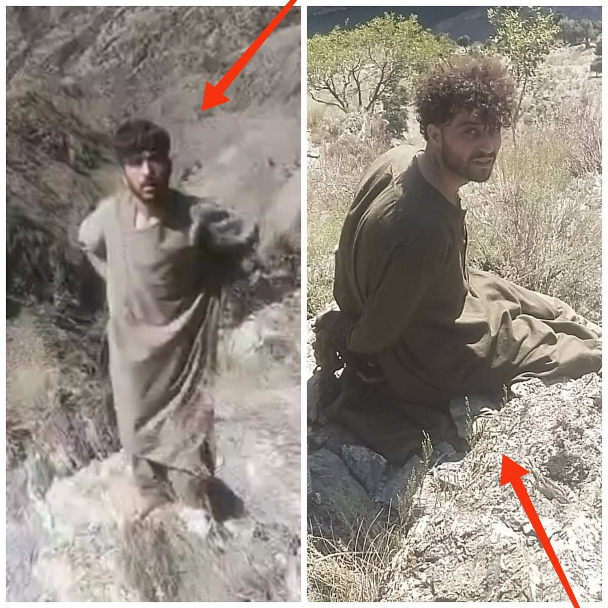 Barmakf's tweet photo. 🚨 SHOCKING REPORT: TAJIK TOURISTS DETAINED, BEATEN AND FALSELY PRESENTED AS RESISTANCE FIGHTERS

Four unarmed young Tajik men from Kabul traveled to Nuristan on a countryside road trip and stopped to camp. Instead of returning home, they were arrested and beaten by Taliban forces.

Audio and photographic evidence obtained by Al-Qist News shows that the Taliban knew the four friends were civilian tourists. Nevertheless, they detained them and later paraded them on social media as supposed “resistance fighters.”

The evidence raises serious concerns about abuse of Tajik civilians and the deliberate misrepresentation of detainees for propaganda purposes.