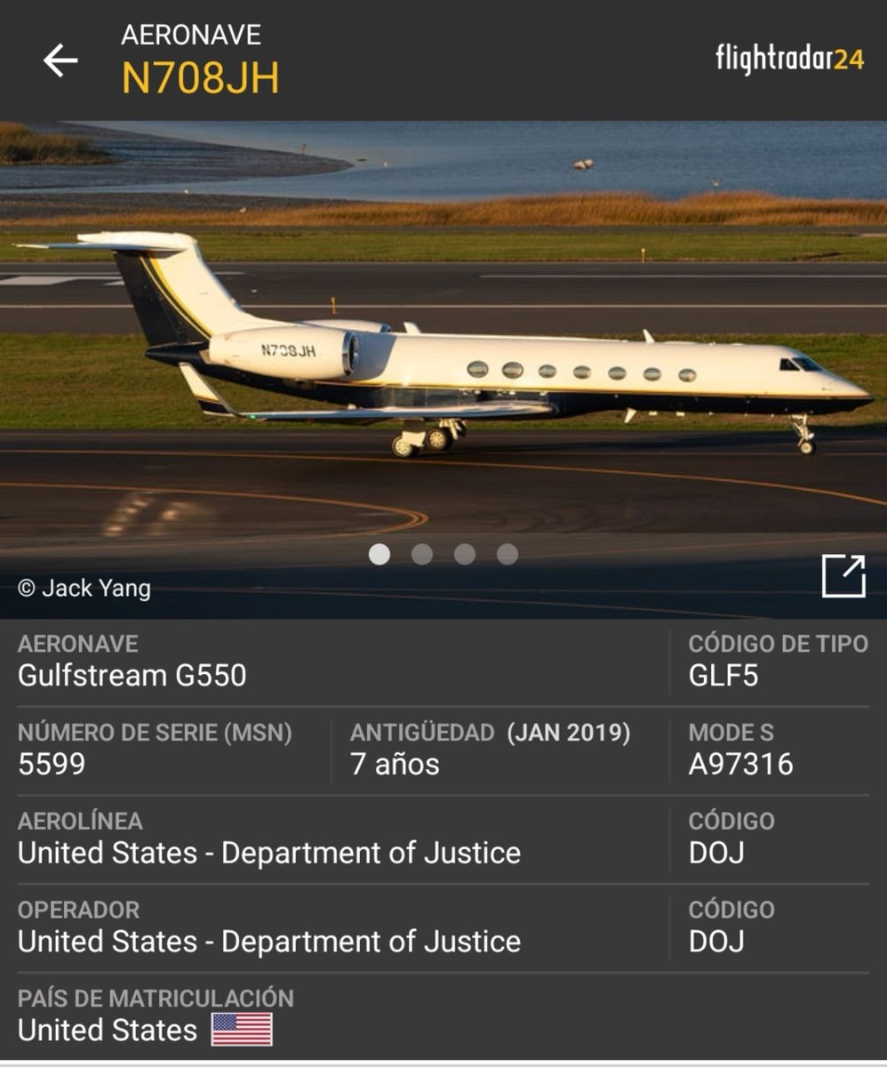 Arr3ch0's tweet photo. N708JH del Departamento de Justicia 🇺🇸 retornando a Richmond luego de visita relámpago a San Juan 🇵🇷. 30 minutos estuvo en tierra.
Éste jet es frecuentemente usado para extradiciones. Fue el que se llevó a Saab de Cabo Verde en su 1era extradición. https://t.co/SjMgPXlf3w