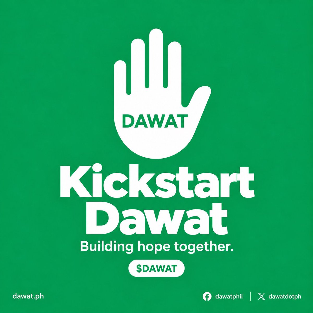 dawatdotph's tweet photo. Opening a $50k private pre-seed round for Dawat, supported by family, friends, and crypto contacts who believe in what we’re building.

Disclaimer: Not a public solicitation or investment offering. $DAWAT is a community utility/rewards token, not equity or a promise of returns. https://t.co/vCOZizvrbA