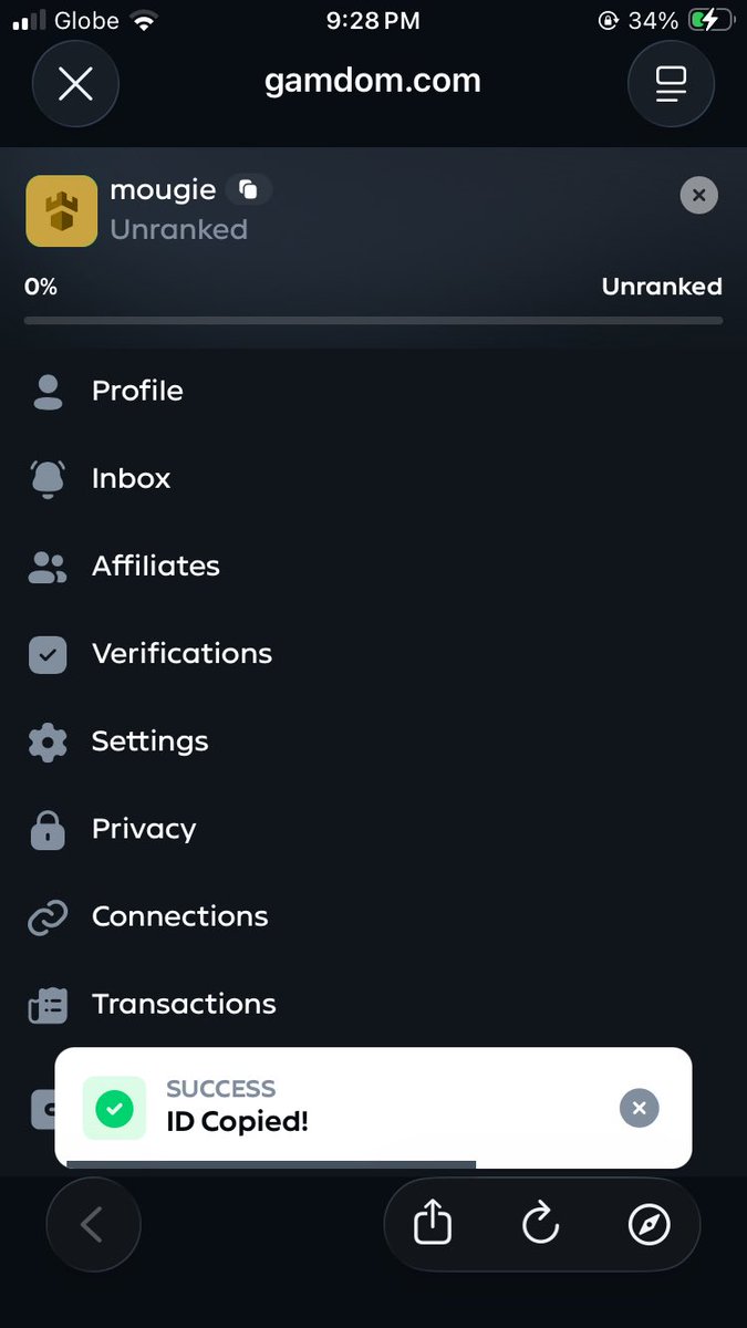TippedByPP's tweet photo. @JJChizzy @gamdom @stevewilldoit @JChizzyRewards Hey JChizzy, im entering this gaw as someone who’s under STEVE code 🙌 manifesting $500 🧎‍♀️‍➡️

Thank youuu (proof below) 👇 

Gamdom: mougie https://t.co/wdADiGLJQZ