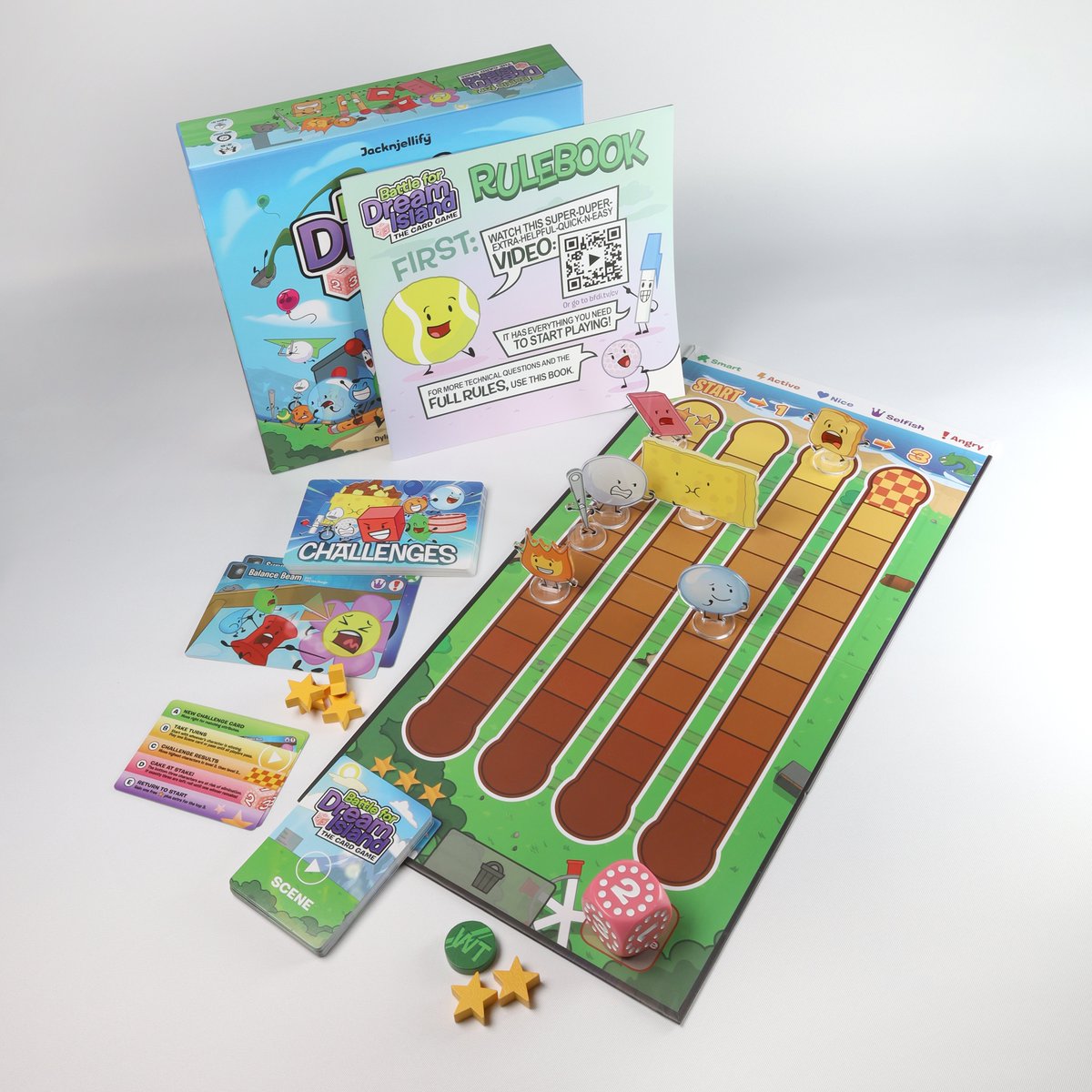 jacknjellify's tweet photo. Play your own season of BFDI! Battle for Dream Island: The Card Game is out now. Comes with 21 Character figures and cards... and more! #BFDI https://t.co/jwBWQQdFb9