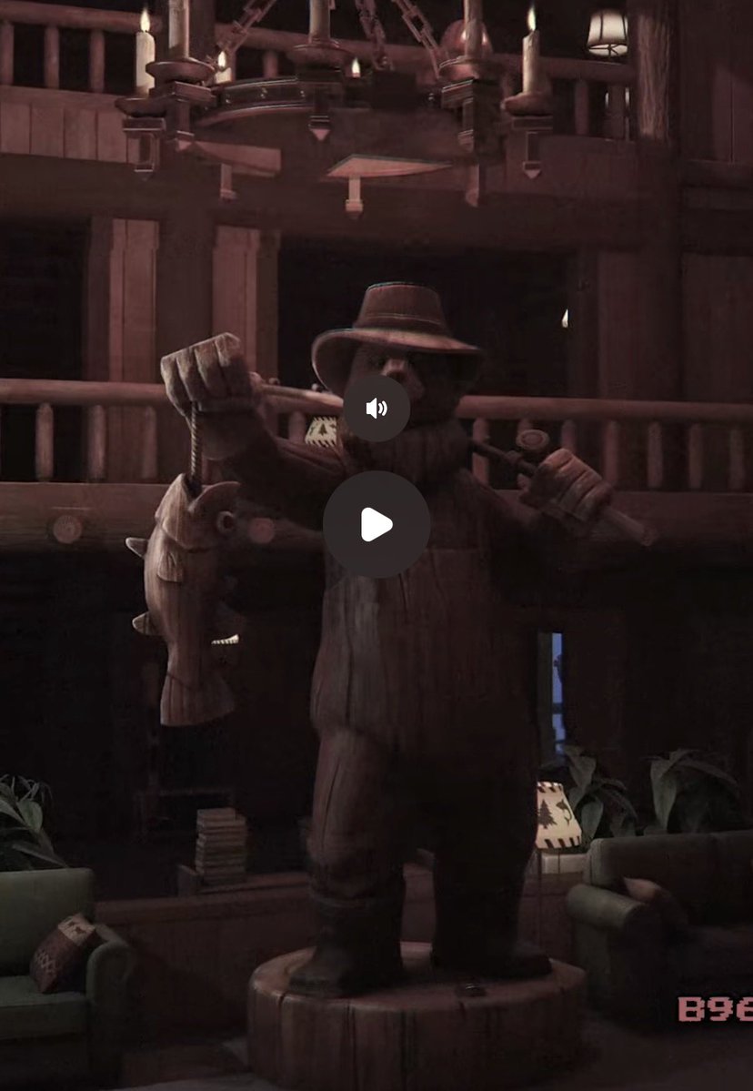 wylder_exe's tweet photo. Did anybody else notice the B96 in Fortnite’s latest teaser for Fortnightmares, on top of it showing a statue of a bear, and Scott posting this teaser a month ago? https://t.co/qCc4Mavdou