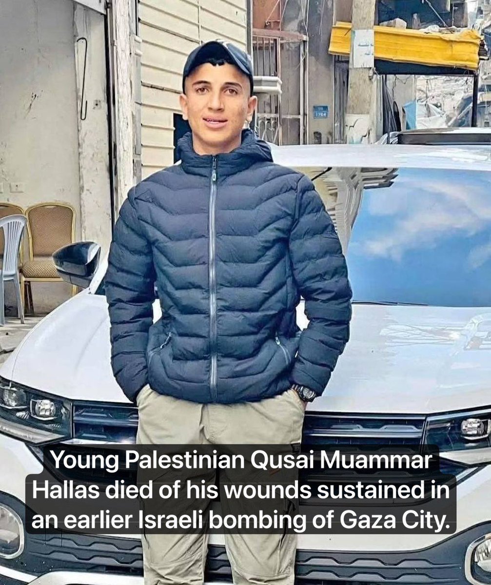 warfareanalysis's tweet photo. ⚡️Gaza today:

1- The Israeli army shot and killed 8-year-old Palestinian child Muhammad Saif al-Din al-Shukhriti while he was playing outside his family tent in al-Mawasi Rafah, southern Gaza Strip.

2- Israeli bombing near al-Nouri Tower in Nuseirat Camp, central Gaza Strip, killed Palestinian Saher Nidal Saqr and wounded others.

3-Young Palestinian Qusai Muammar Hallas died of his wounds sustained in an earlier Israeli bombing of Gaza City.

4- A young Palestinian was wounded in the hand by Israeli army gunfire on the Beit Lahia Project, northern Gaza Strip.

5- Moments ago, Israeli drone bombing targeted a displaced family tent near the Sheikh Radwan neighborhood market in northern Gaza City, wounding 5 Palestinians so far