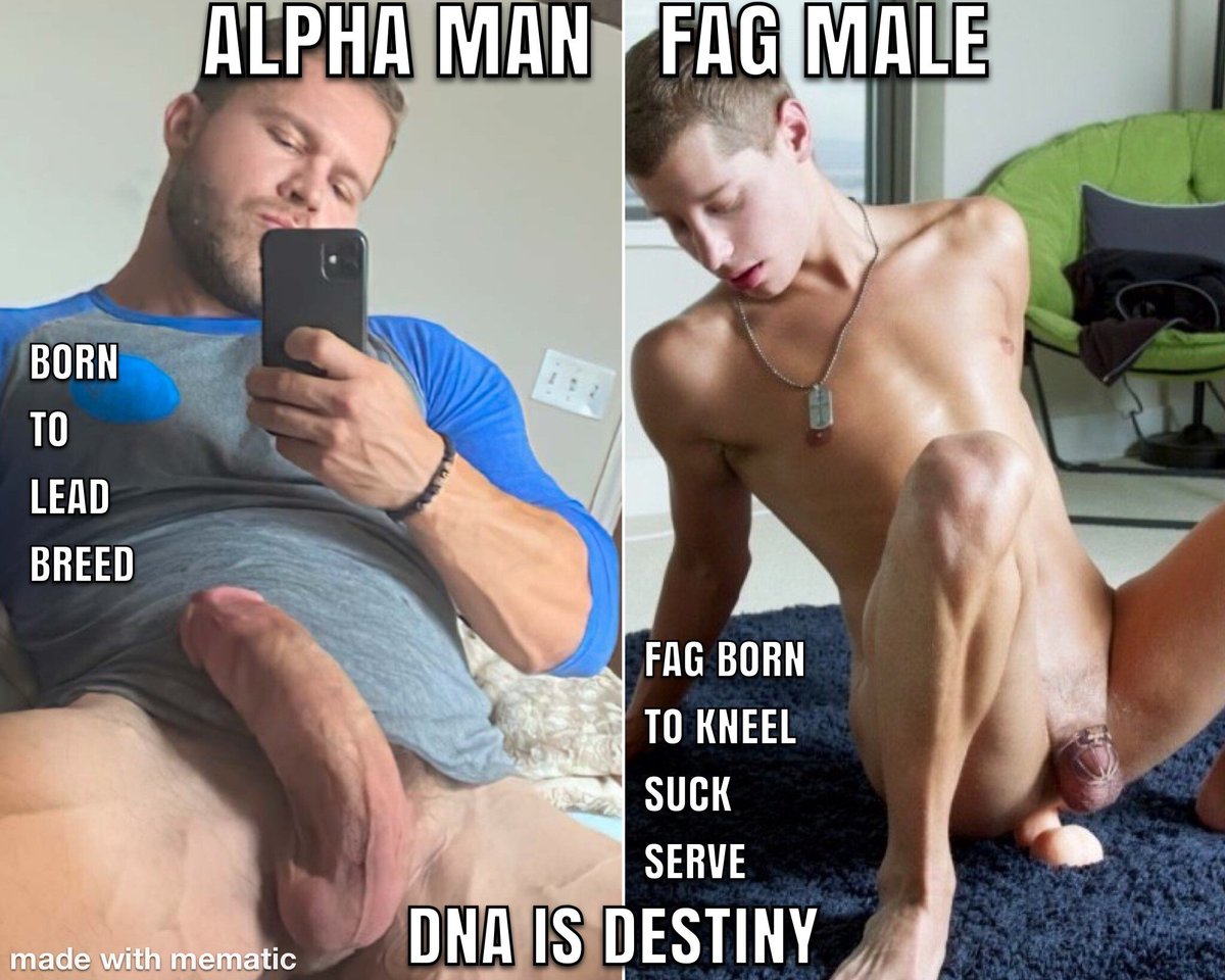 degradedfgtts's tweet photo. Hierarchy is the most important thing when it comes to a gay relationship. Not all men are equal! https://t.co/XdcwvfB1HW