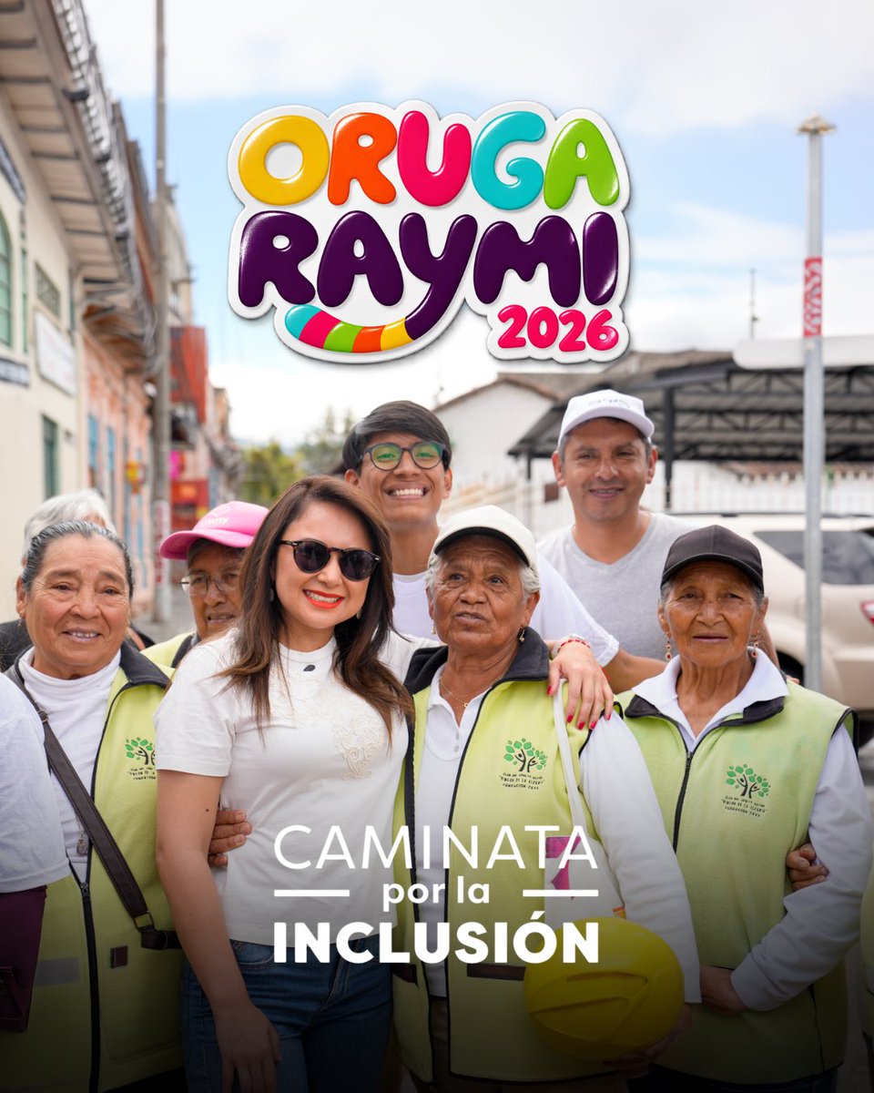MinGobiernoEc's tweet photo. La ministra @natalymorillos participó en Oruga Raymi, una jornada que promueve respeto, empatía e inclusión para las personas con discapacidad y adultos mayores. https://t.co/UCDyPXlyKJ