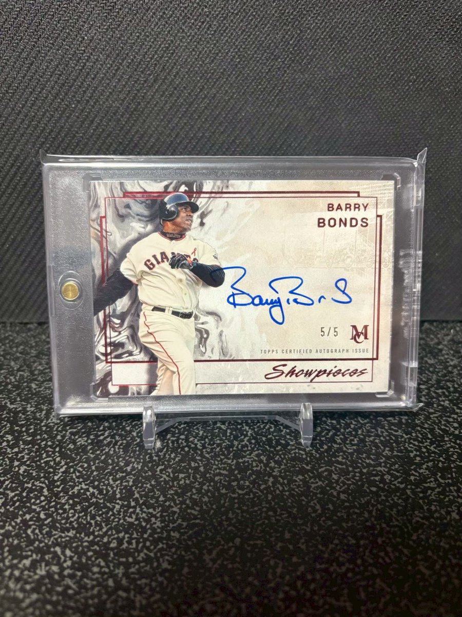 Memosn8g's tweet photo. San Francisco Giants

Topps Museum Collection
BARRY BONDS auto /5

Topps Museum Collection
バリー・ボンズ
直筆サイン 5枚限定

@CardPurchaser https://t.co/VWyFLw8jDO