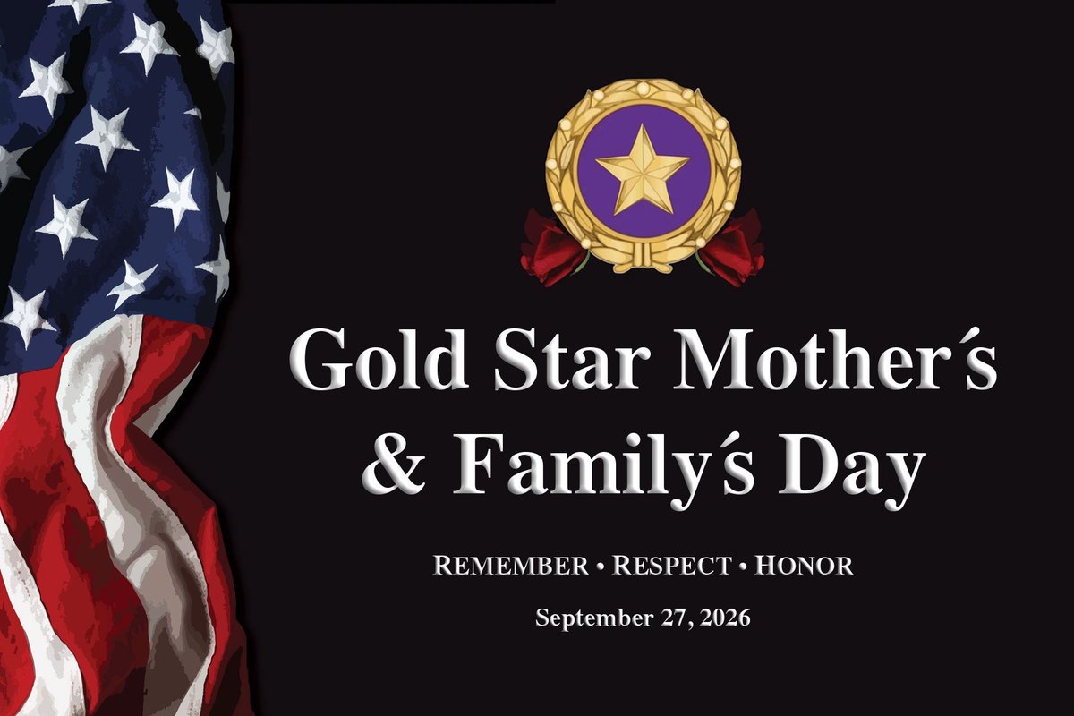 PiercedArmor's tweet photo. Today we honor Gold Star Mothers &amp; Families.

Your sacrifice is not unseen. Your grief is not forgotten.

We hold your loved ones’ courage close.
We will never forget.

#GoldStarMothersDay #GoldStarFamilies #NeverForget #HonorTheFallen #GoldStarFamily https://t.co/osxQhtHIKZ