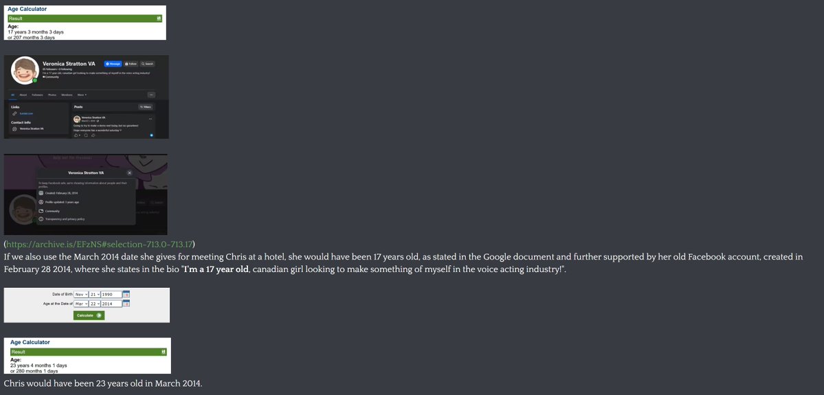 EmberOnMain's tweet photo. Update: It's joever, boys. Some autist did the math.

Not sure how you can defend sexting a 16 year old (a sophomore in high school) when you're 22+, let alone actually having sex with her when she's 17 and you're 23+. It's predatory as fuck. https://t.co/qt6qaosVUu