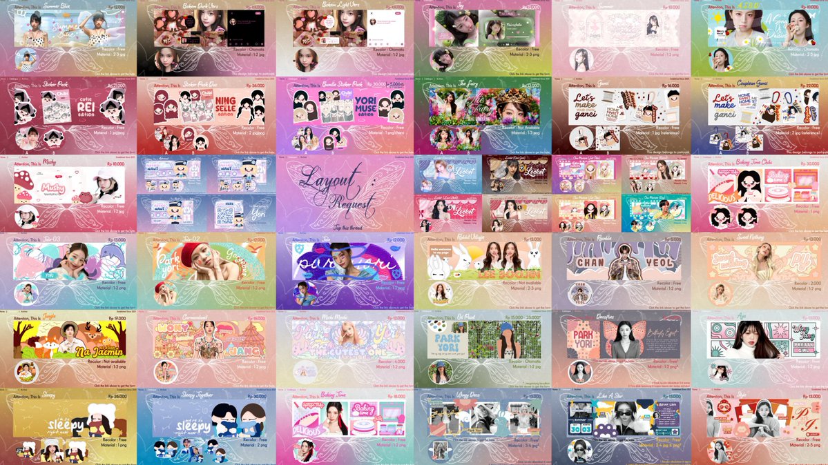 rosepersan's tweet photo. @imembasuh Chibii ready dan chibii request kakaa. Katalog request di pinned yaa https://t.co/1QJIodKL8G