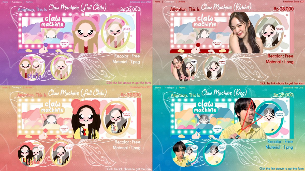 rosepersan's tweet photo. @imembasuh Chibii ready dan chibii request kakaa. Katalog request di pinned yaa https://t.co/1QJIodKL8G