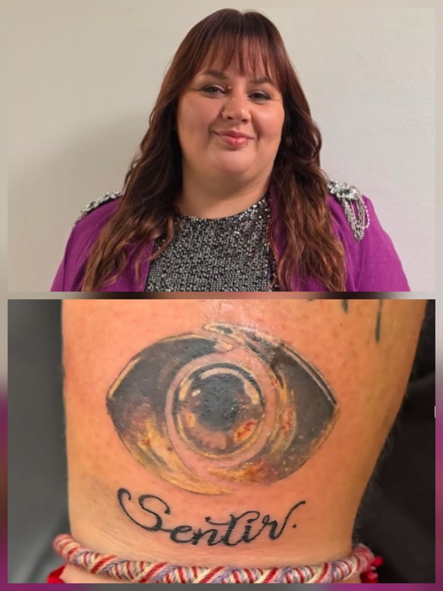 mamapipre's tweet photo. La critican porque se hizo un tatuaje de GH?
A la mina le cambió la vida entrar al programa!! 

No tenía un mango y ahora le llueven ofertas de laburo, ganó dos casas y es amiga de la mismísima Andrea del Boca.

Yo me lo tatuaría en toda la cara. https://t.co/mHd5IsuCpS