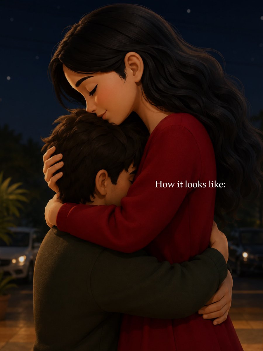KamiRohena3c's tweet photo. The strongest love is often quiet. Beneath a simple hug lies a promise: “You don’t have to carry your pain alone. ” Real love isn’t fixing every problem—it’s becoming a safe place where someone can breathe. We all deserve that kind of love. https://t.co/9xZmHI9UYY