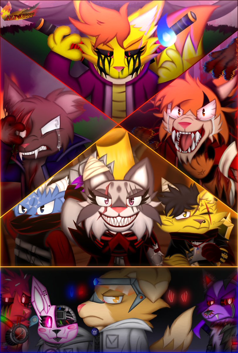AliHTF1's tweet photo. All my ocs in HTF Amnesia. 

Alily: The Punisher.
Shiver: Bounty Hunter.
Troy: Traitor Resistance.
Lilly: Resistance.
Chase: government.

HTF amnesia: @XEBAHTF
#htfamnesia #htfocs #htf https://t.co/jdsivyuWEV