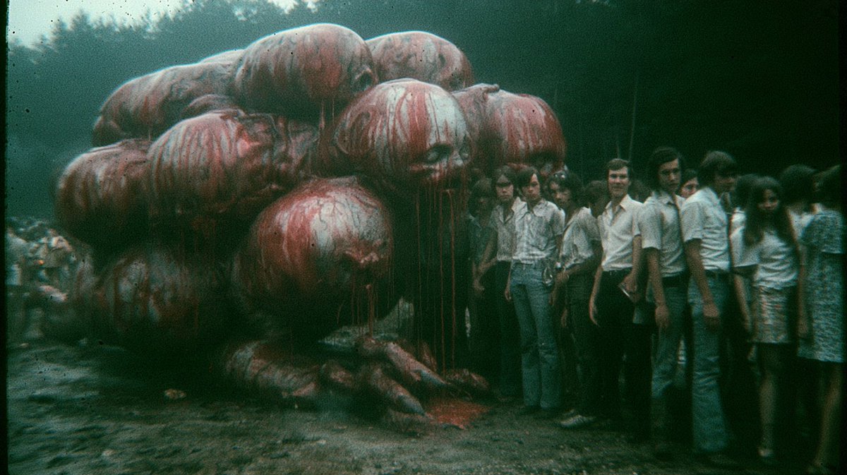 scarysaladnet's tweet photo. Hey! Don't cut in line to the rending god. It will rend all of us soon enough.
#horror #aihorror #scarysaladnetwork https://t.co/O3wf6Phtvb