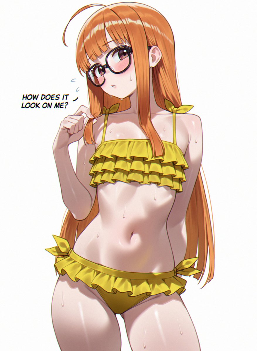 Choknutty's tweet photo. Futaba Sakura - Persona 5 https://t.co/aCR0JDcQUr