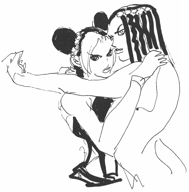 DailyErmesSO's tweet photo. Daily Ermes #45
Ermes with Jolyne, doodled by Hirohiko Araki. https://t.co/dMQHl9MUXn
