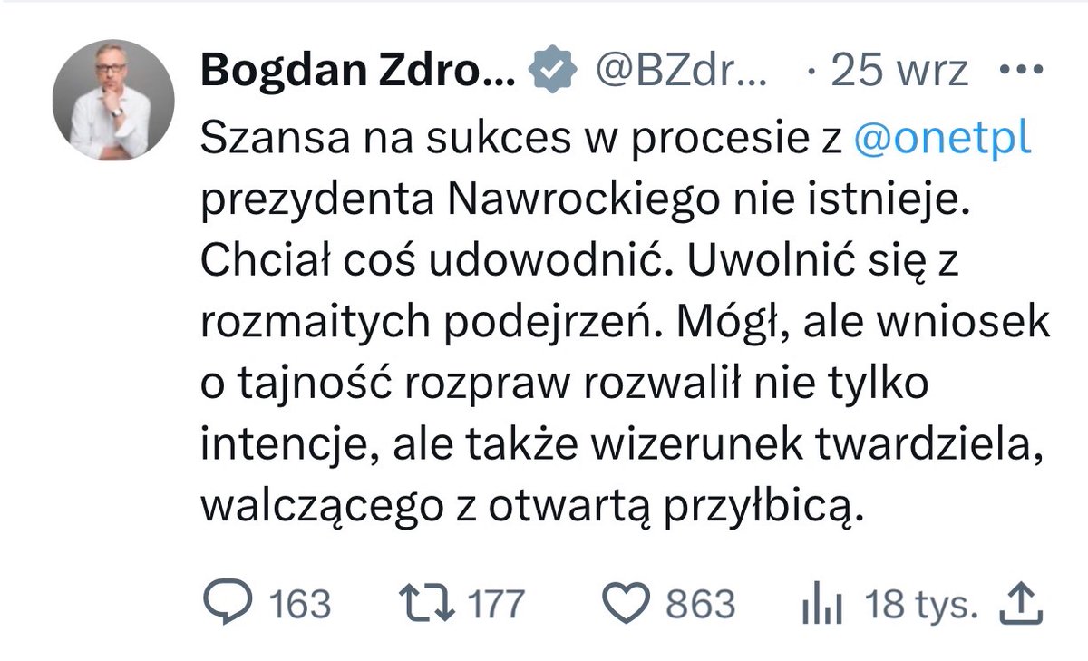 DorotaKania2's tweet photo. Panu @BZdrojewski    wszystko się pokręciło. Wniosek o utajnienie procesu złożył Onet, później go wycofał i chciał jawności procesu. Ostatecznie zadecydował sąd: proces będzie toczył się w trybie tajnym https://t.co/To7djw0sST