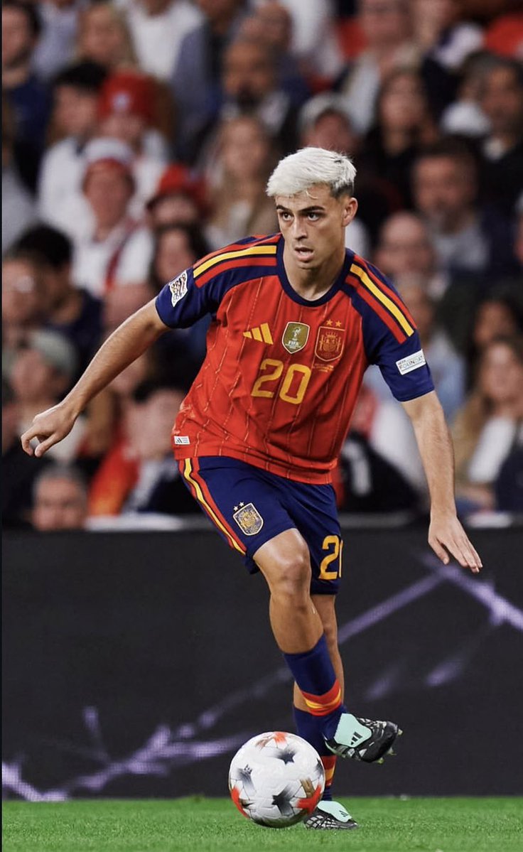 Culerscore's tweet photo. 50 CAPS FOR PEDRI. 🇪🇸

Pedri came on today and once again showed exactly why he is so important to this Spain team.

The composure, intelligence and ability to control the tempo were immediately noticeable. When the game becomes chaotic, Pedri has that rare ability to slow everything down, escape pressure and get the team playing again.

And today marked his 50th appearance for Spain at just 23 years old. 👏🇪🇸

Spain have incredible midfield quality, but Pedri brings something different. He doesn’t just play the game he controls its rhythm.

50 caps already. Many more to come.
Ride on Pedri.