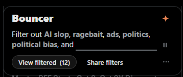 notbigmon's tweet photo. @petrazae twin install this browser extension and you can get rid of everything you dont wanna see on twitter, works on youtube as well https://t.co/KJsUDmxCgJ