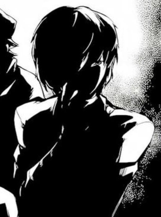 nolongerodette's tweet photo. do you think harukawa added only one eye showing here as a hint to his mafia days proclivities https://t.co/hRb66HV92K