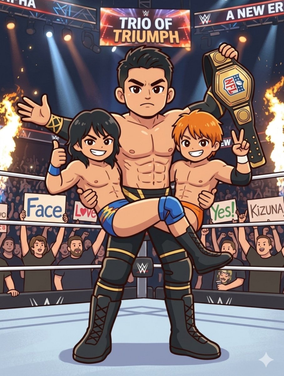 rekkun12's tweet photo. 中学生レスラーになった海成と諒真。パパのリングに必ず顔出す⤴️ https://t.co/pt4NVJVQws