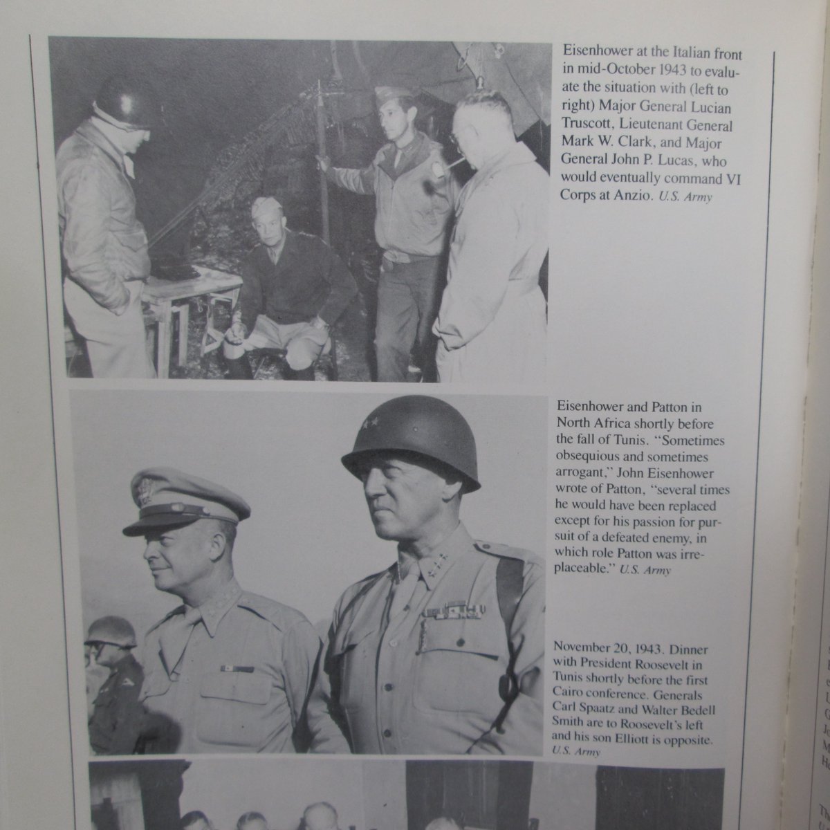 TraciPeddie's tweet photo. On the 40th anniversary of David Eisenhower’s At War 1943–1945, published by Random House on August 12, 1986, I’m sharing photos of a copy I found at Malden Public Library, including images from inside. https://t.co/UlSKvXnZGh