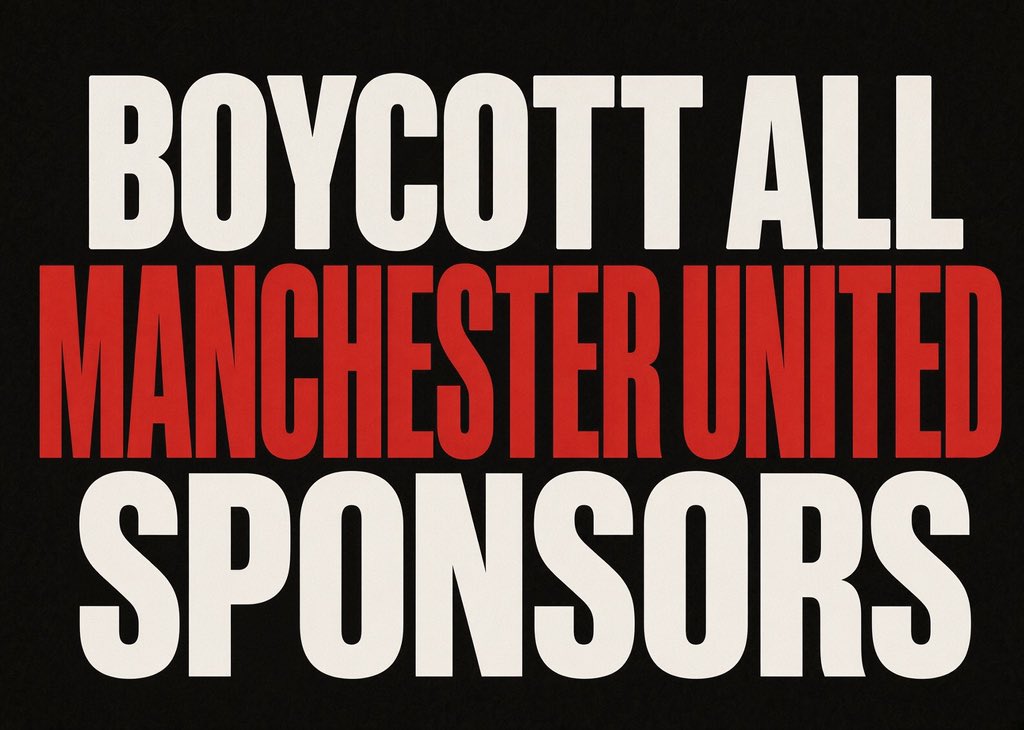 UnitedHom's tweet photo. @Unitedfans2023 @007Tunik Sponsors, stop funding the club until Glazers and INEOS leave United. This protest won't end soon. No matchday posts, no matches at Old Trafford until they are out.

#Glazerout
#Ineousout
#Enoughisenough https://t.co/73zHMSrwvv