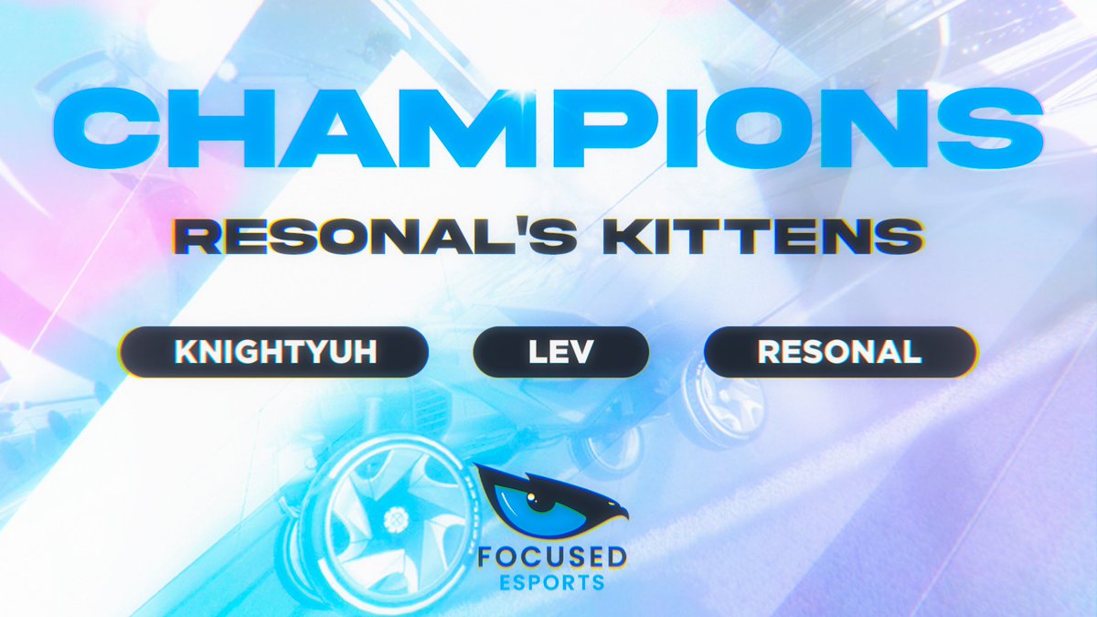 FocusedEsp's tweet photo. The Winner Of Focused Esports Weekly #3 
@KnightYuh_rl @Resonal_ @rl_lev https://t.co/Z1YrGIFvwb
