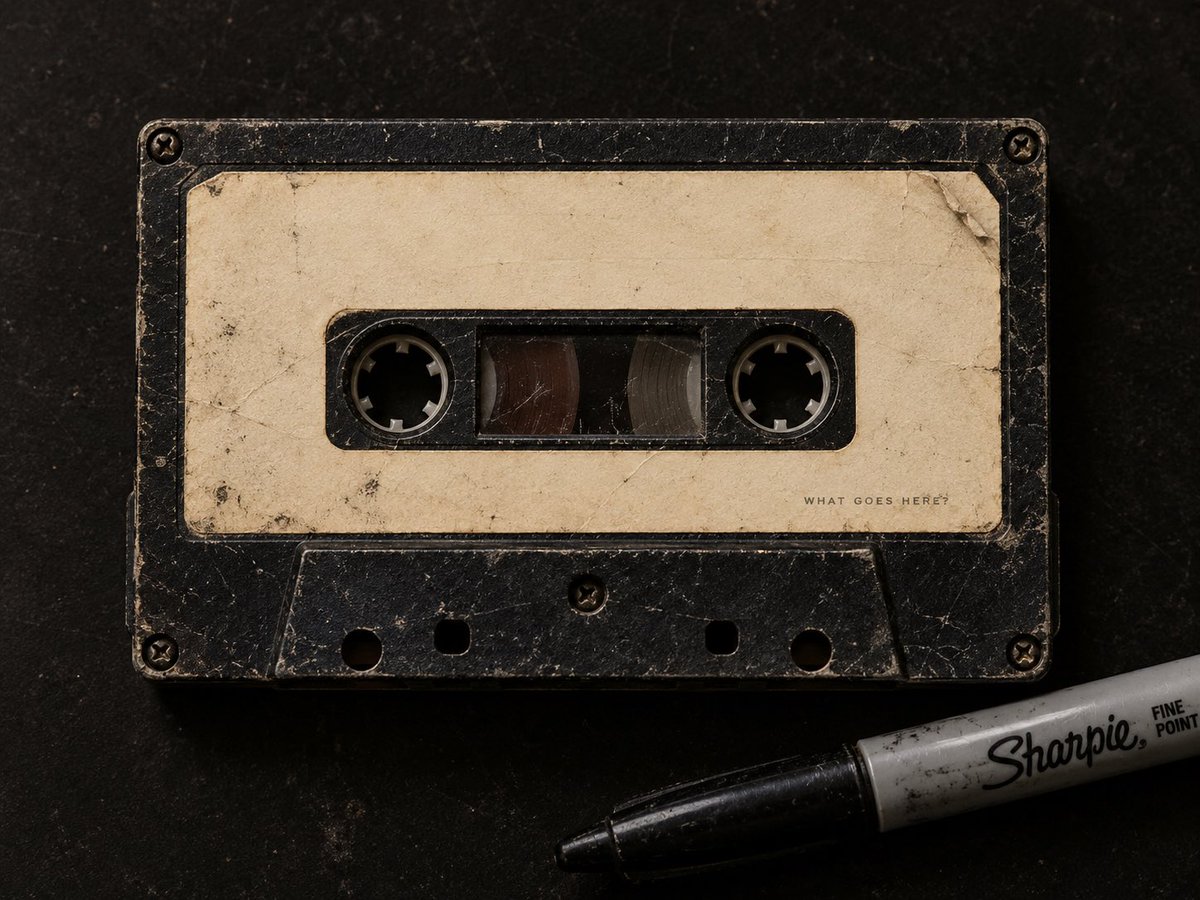 MixtapeOS's tweet photo. The next tape won’t have a famous band’s name on it.
It’ll have yours.
Your title. Your design. Your dedication.
We’ve been showing you the obsession.
Soon, we’re handing you the blank tape.
MIX TAPE. YOUR TURN IS COMING. 📼 #mixtape #os https://t.co/inqJ48sfVi
